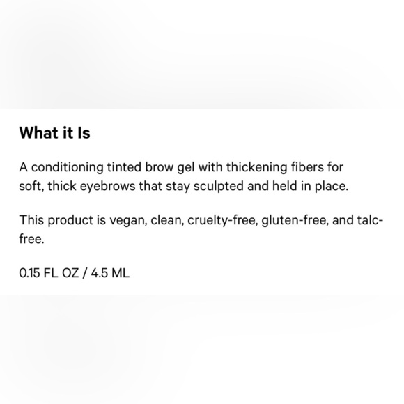 NIB Milk Makeup Kush Fiber Brow Gel Thickening Brow Gel in Dutch - Picture 8 of 11